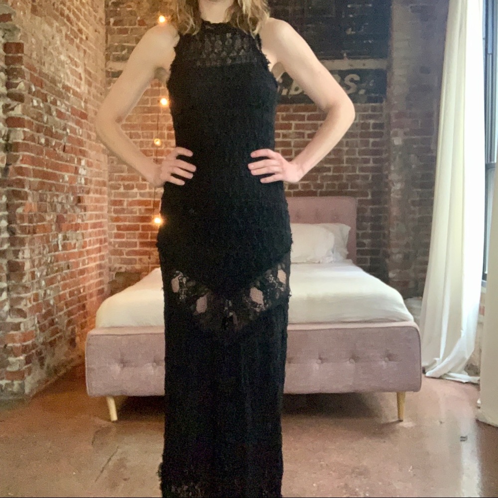 Nightcap Victorian Lace Maxi Dress